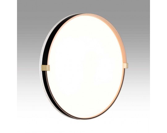 Настенно-потолочный светодиодный светильник Sonex Pale Olidi Black 7647/EL