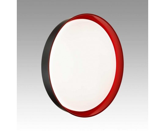 Настенно-потолочный светодиодный светильник Sonex Color Tuna Red 7710/EL