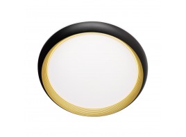 Настенно-потолочный светодиодный светильник Sonex Pale Tofiq Black 7651/DL