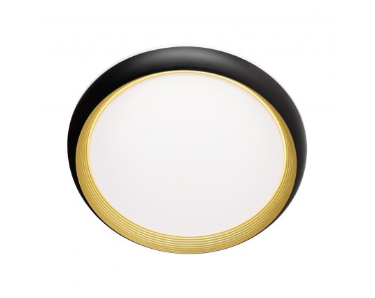 Настенно-потолочный светодиодный светильник Sonex Pale Tofiq Black 7651/DL