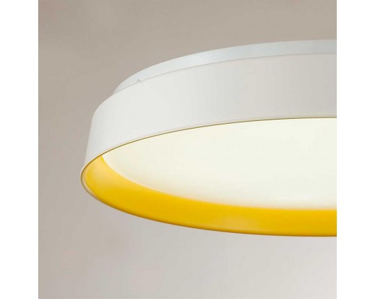 Настенно-потолочный светодиодный светильник Sonex Color Tuna Yellow 7711/DL