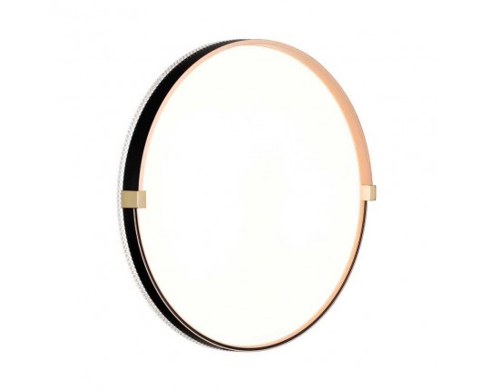 Настенно-потолочный светодиодный светильник Sonex Pale Olidi Black 7647/DL