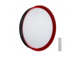 Настенно-потолочный светодиодный светильник Sonex Color Tuna Red 7710/EL