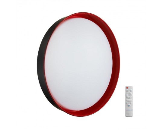 Настенно-потолочный светодиодный светильник Sonex Color Tuna Red 7710/EL