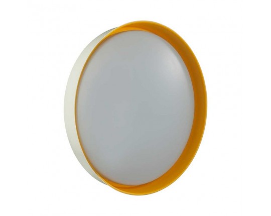 Настенно-потолочный светодиодный светильник Sonex Color Tuna Yellow 7711/EL