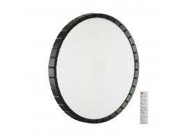 Настенно-потолочный светодиодный светильник Sonex Pale Atabi Black 7649/EL