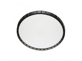 Настенно-потолочный светодиодный светильник Sonex Pale Atabi Black 7649/DL