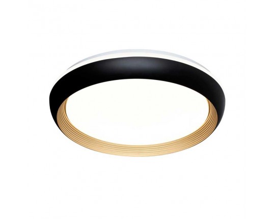 Настенно-потолочный светодиодный светильник Sonex Pale Tofiq Black 7651/DL