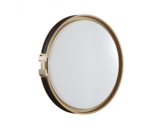 Настенно-потолочный светодиодный светильник Sonex Color Favemo Black 7667/DL