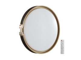 Настенно-потолочный светодиодный светильник Sonex Color Favemo Black 7667/EL