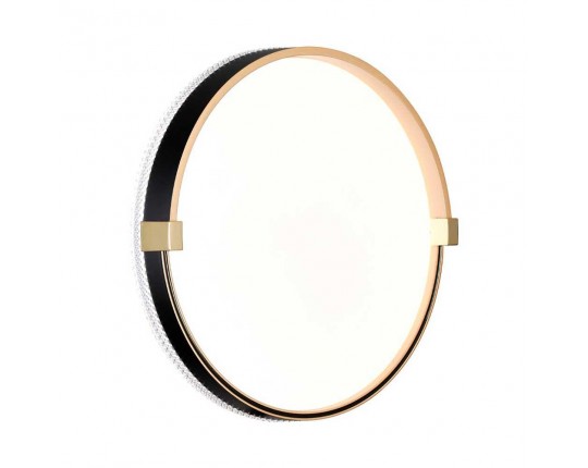 Настенно-потолочный светодиодный светильник Sonex Pale Olidi Black 7647/CL