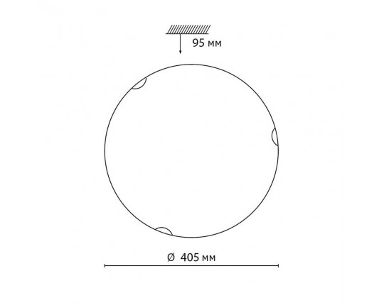 Настенно-потолочный светодиодный светильник Sonex Snok Ammonite 7602/DL