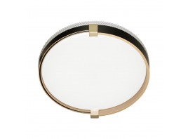 Настенно-потолочный светодиодный светильник Sonex Pale Olidi Black 7647/CL