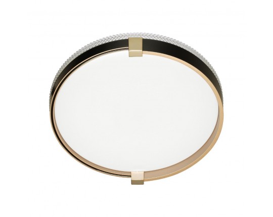 Настенно-потолочный светодиодный светильник Sonex Pale Olidi Black 7647/CL