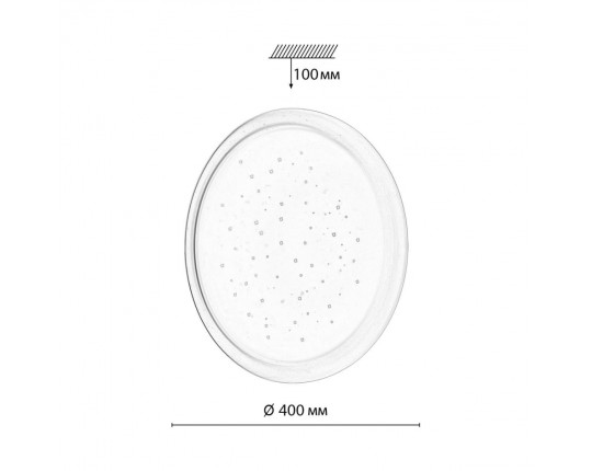 Настенно-потолочный светильник Sonex JOLLY 7774/DLN