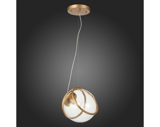 SL1181.313.01 Подвес ST-Luce Латунь/Латунь, Прозрачный E27 1*40W