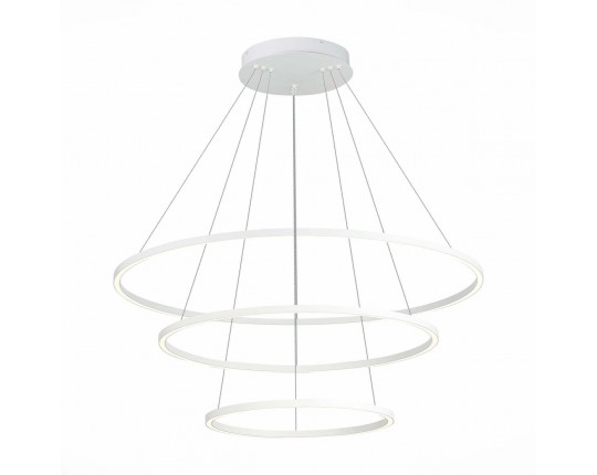 ST605.503.114 Cветильник подвесной SMART ST-Luce Белый/Белый LED 1*114W 2800-6500K