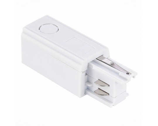 ST030.509.10R Правый Токоподвод для трехфазного шинопровода ST-Luce Белый