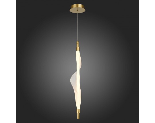 SL6109.213.01 Светильник подвесной ST-Luce Золотистый/Белый LED 1*25W 3000K