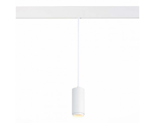 ST357.533.06 Магнитный трековый светильник подвесной ZOOM Белый LED 1*6W 3000K 667Lm Ra>80 10-60° IP