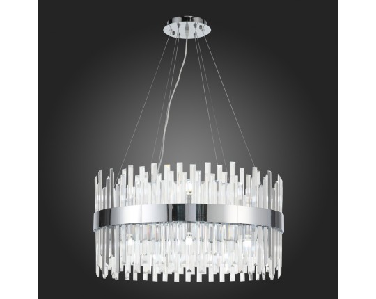 SL1160.103.18 Люстра подвесная ST-Luce Хром/Хром, Прозрачный G9 18*5W