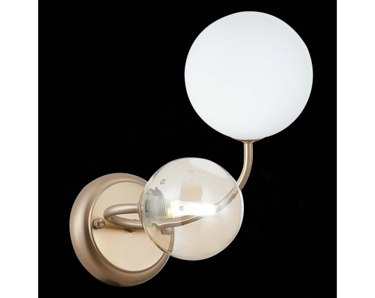 SLE220921-02 Светильник настенный Золотистый/Белый, Янтарный G9 LED 2*5W