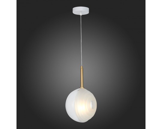 SL1183.503.01 Подвес ST-Luce Латунь/Белый G4 1*5W