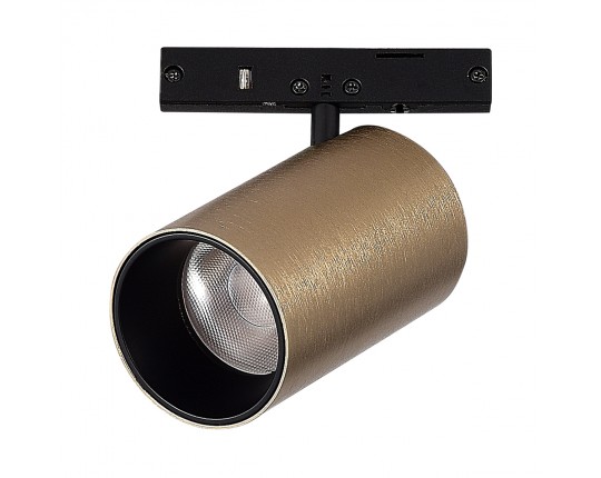 ST671.346.05 Магнитный трековый светильник Латунь LED 1*5W 4000K 340Lm Ra>90 36° IP20 D35xH58 24V