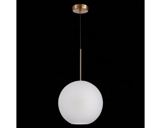 SL1133.523.01 Светильник подвесной ST-Luce Латунь/Белый E27 1*40W