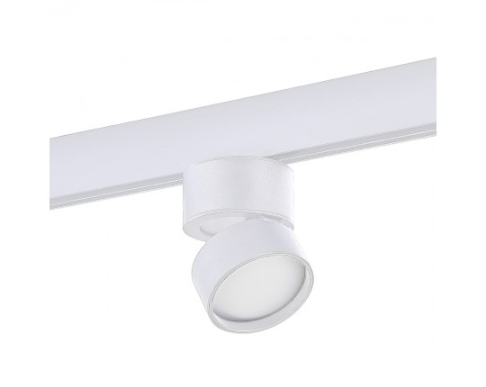 ST809.536.09 Магнитный трековый светильник Белый LED 1*9W 3000K 550Lm Ra>90 120° IP20 D85xH126 48V