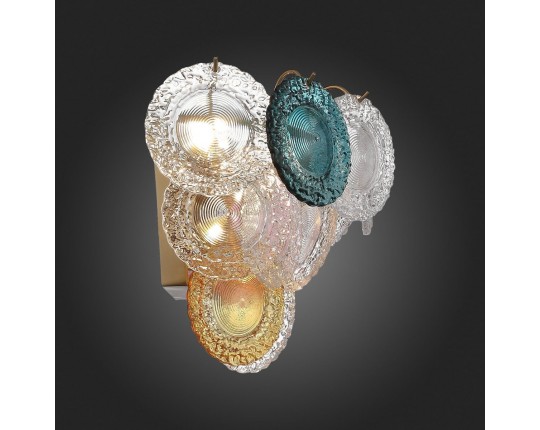 SL420.201.05 Бра ST-Luce Золотистый/Разноцветный G9 5*5W