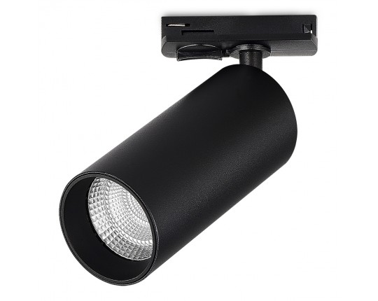 ST382.446.20.TRIAC Св-к трек. Черный LED 1*20W 4000K 1 800Lm Ra>90 24 IP20 DxH- 220V