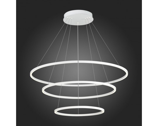 ST605.503.114 Cветильник подвесной SMART ST-Luce Белый/Белый LED 1*114W 2800-6500K