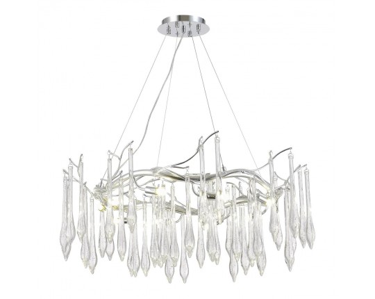 SL1660.103.10 Светильник подвесной ST-Luce Хром/Хром, Прозрачный G9 10*5W 4000K