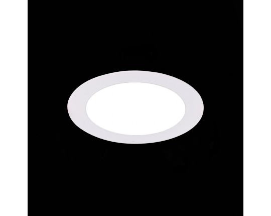 ST210.548.08 Св-к встр. Белый LED 1*8W 4000K 640Lm Ra80 110° IP20 D120xH30 220-240V