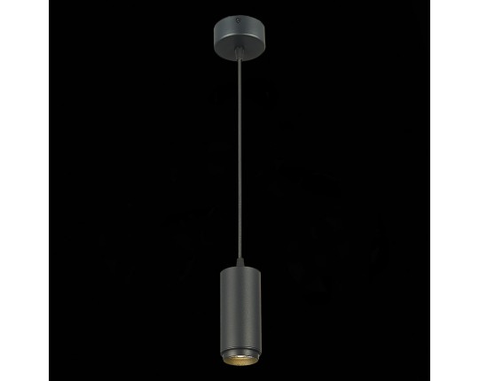 ST600.443.10 Светильник подвесной Zoom Черный LED 1*10W 4000K 1 000Lm Ra>80 15-60° IP20 D59xH130 170