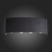 SL089.401.08 Светильник уличный настенный ST-Luce Черный кварцевый LED 8*1W 4000K