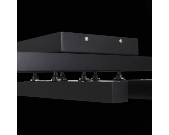 SL933.402.06 Люстра потолочная ST-Luce Черный/Белый,Черный LED 1*36W 3000K/4000K/6000K