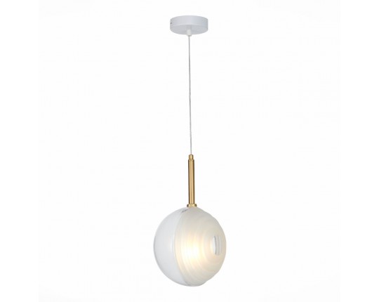 SL1183.503.01 Подвес ST-Luce Латунь/Белый G4 1*5W