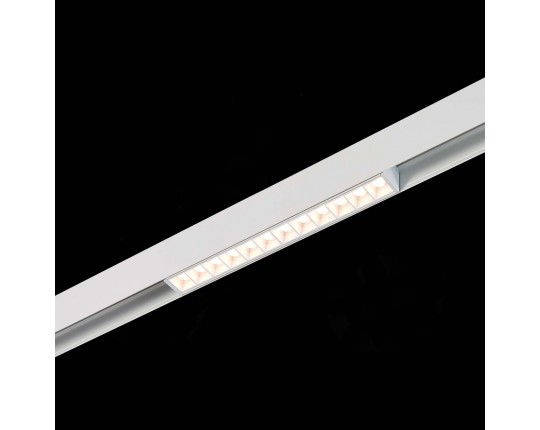 ST361.536.12 Магнитный трековый светильник белый LED 1*12W 3000K 1 009Lm Ra>80 36° IP20 L222xW22xH44