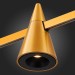 ST813.206.05 Магнитный трековый светильник FARM Золотистый LED 1*5W 3000K 272Lm Ra90 60 IP20 D70xH11
