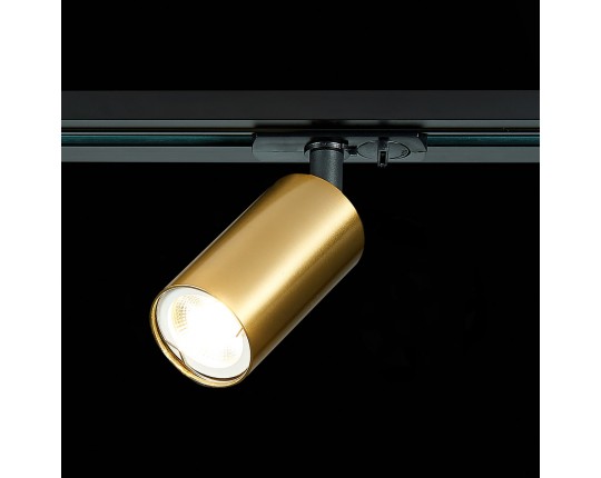 ST300.206.01 Св-к трек. Золотистый GU10 1*50W  IP20 L100xW54xH142 220V Без ламп