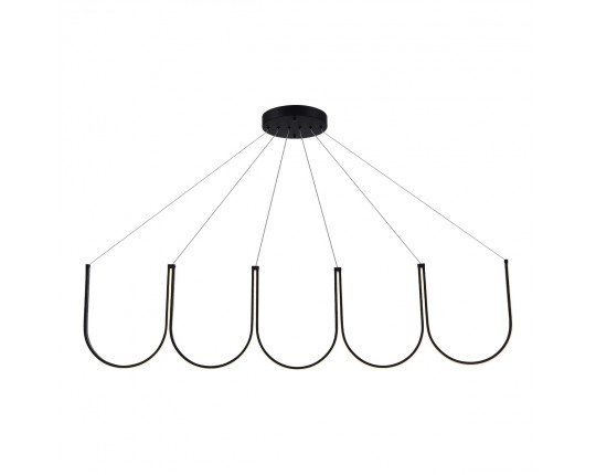 SL6202.413.01 Светильник подвесной ST-Luce Черный LED 1*68W 3000K