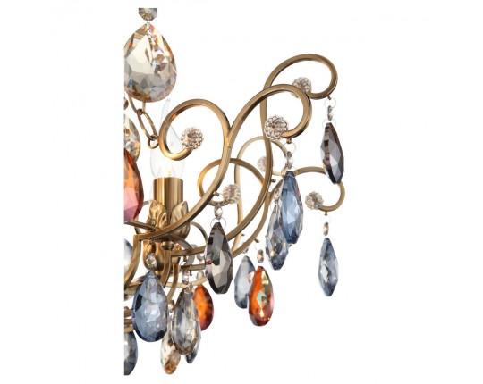 SL421.303.08 Люстра подвесная ST-Luce Бронза/Мульти E14 8*40W