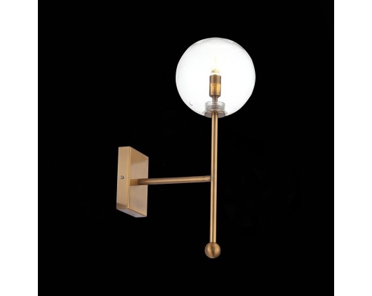 SL1205.301.01 Светильник настенный ST-Luce Латунь/Прозрачный G9 1*5W