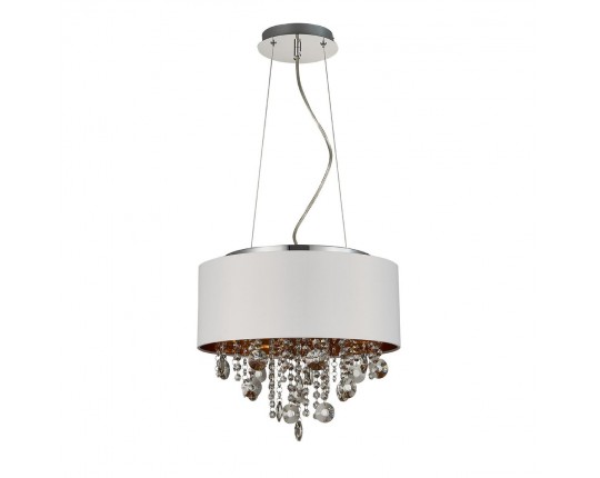 SL1350.503.04 Светильник подвесной ST-Luce Хром/Белый, Золотистый, Прозрачный E14 4*40W