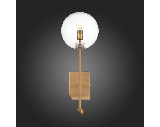SL1205.301.01 Светильник настенный ST-Luce Латунь/Прозрачный G9 1*5W