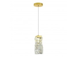 SL6010.203.08 Подвес ST-Luce Золотистый/Прозрачный LED 1*8W