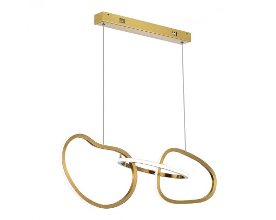 SL6505.203.26 Светильник подвесной ST-Luce Золотистый/Золотистый LED 1*26W 4000K