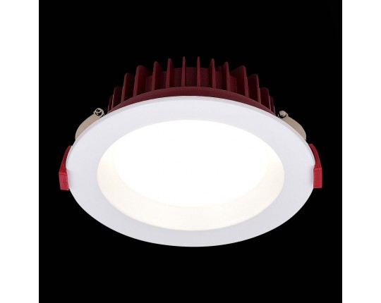 ST752.538.18 Св-к встр. Белый LED 1*18W 3000K 1 440Lm Ra80 100° IP44 D140xH52 100-240VV